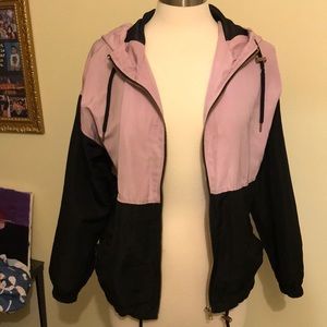 F21 Pink Windbreaker